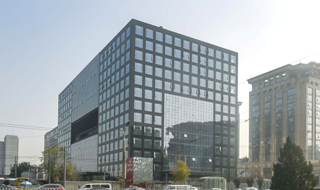 哈德门广场外观图